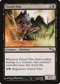 Flayed Nim - Mirrodin (MRD) #65 - Uncommon Magic: The Gathering Trading Card