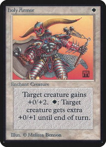 Holy Armor - Alpha Edition (LEA) #23 - Common Magic: The Gathering Trading Card