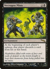 Necrogen Mists - Mirrodin (MRD) #69 - Rare Magic: The Gathering Trading Card