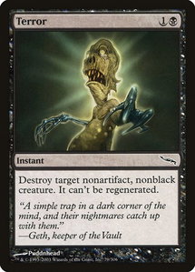 Terror - Mirrodin (MRD) #79 - Common Magic: The Gathering Trading Card