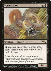 Vermiculos - Mirrodin (MRD) #80 - Rare Magic: The Gathering Trading Card