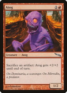 Atog - Mirrodin (MRD) #86 - Uncommon Magic: The Gathering Trading Card