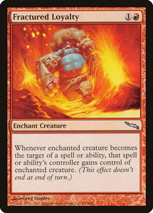 Fractured Loyalty - Mirrodin (MRD) #93 - Uncommon Magic: The Gathering Trading Card