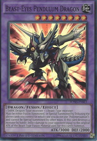 Beast-Eyes Pendulum Dragon - Breakers of Shadow (BOSH) #BOSH-ENSE1 - Super Rare YuGiOh Trading Card
