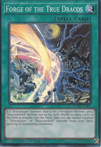 Forge of the True Dracos - Breakers of Shadow (BOSH) #BOSH-ENSE4 - Super Rare YuGiOh Trading Card