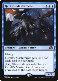 Geralf's Masterpiece - Shadows over Innistrad (SOI) #65 - Mythic Rare Magic: The Gathering Trading Card