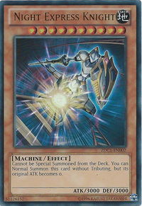 Night Express Knight - Yu-Gi-Oh! ZEXAL World Duel Carnival Promos (ZEXEU) #ZDC1-EN002 - Ultra Rare YuGiOh Trading Card