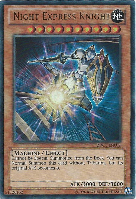 Night Express Knight - Yu-Gi-Oh! ZEXAL World Duel Carnival Promos YuGiOh trading card