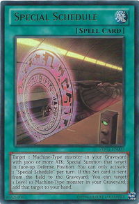 Special Schedule - Yu-Gi-Oh! ZEXAL World Duel Carnival Promos (ZEXEU) #ZDC1-EN003 - Ultra Rare YuGiOh Trading Card