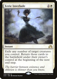 Eerie Interlude - Shadows over Innistrad (SOI) #16 - Rare Magic: The Gathering Trading Card