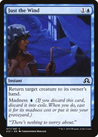 Just the Wind - Shadows over Innistrad (SOI) #71 - Common Magic: The Gathering Trading Card