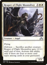 Reaper of Flight Moonsilver - Shadows over Innistrad (SOI) #36 - Uncommon Magic: The Gathering Trading Card