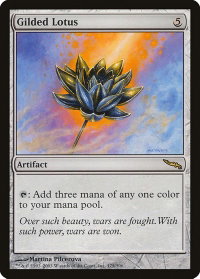 Gilded Lotus - Mirrodin (MRD) #175 - Rare Magic: The Gathering Trading Card