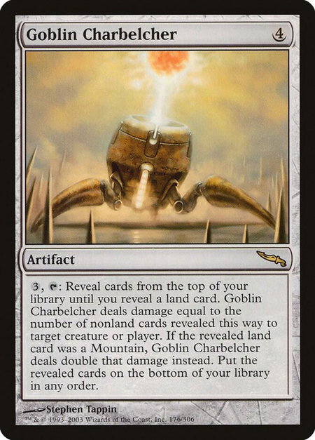 Goblin Charbelcher - Mirrodin Magic: The Gathering trading card
