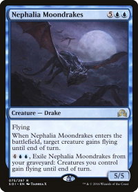 Nephalia Moondrakes - Shadows over Innistrad (SOI) #75 - Rare Magic: The Gathering Trading Card