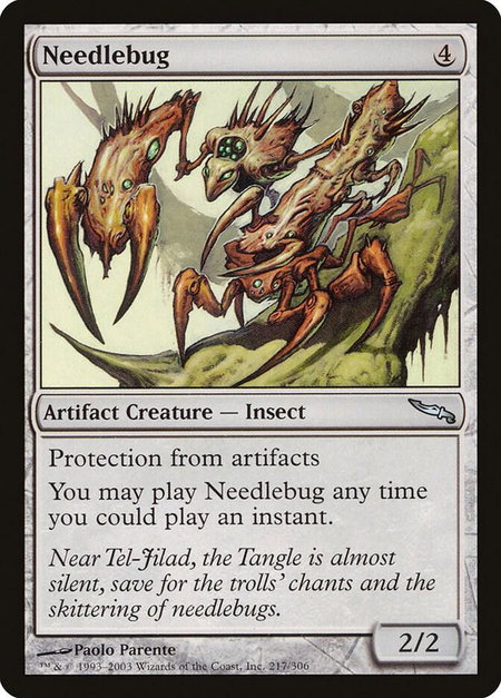 Needlebug - Mirrodin Magic: The Gathering trading card