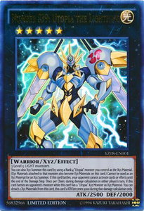 Number S39: Utopia the Lightning - Yu-Gi-Oh! ZEXAL Manga Promotional Cards (YZ0#) #YZ08-EN001 - Ultra Rare YuGiOh Trading Card