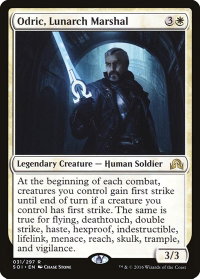 Odric, Lunarch Marshal - Shadows over Innistrad (SOI) #31 - Rare Magic: The Gathering Trading Card