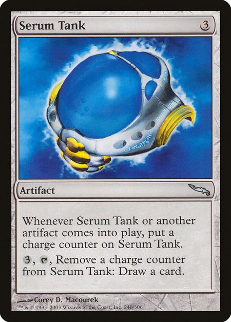 Serum Tank - Mirrodin Magic: The Gathering trading card