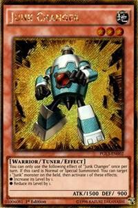 Junk Changer - Premium Gold: Infinite Gold YuGiOh trading card