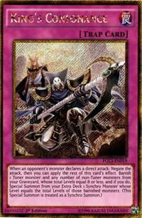 King's Consonance - Premium Gold: Infinite Gold (PG3) #PGL3-EN019 - Secret Rare YuGiOh Trading Card
