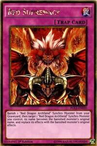 Red Supremacy - Premium Gold: Infinite Gold (PG3) #PGL3-EN020 - Secret Rare YuGiOh Trading Card