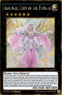 Beatrice, Lady of the Eternal - Premium Gold: Infinite Gold YuGiOh trading card