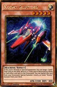 Kozmo Sliprider - Premium Gold: Infinite Gold YuGiOh trading card