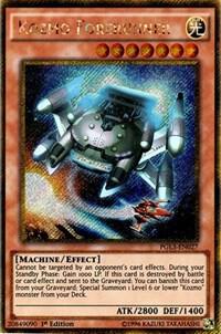 Kozmo Forerunner - Premium Gold: Infinite Gold YuGiOh trading card