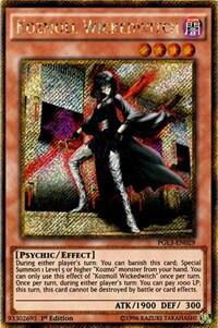 Kozmoll Wickedwitch - Premium Gold: Infinite Gold (PG3) #PGL3-EN029 - Secret Rare YuGiOh Trading Card