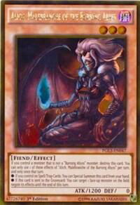 Alich, Malebranche of the Burning Abyss - Premium Gold: Infinite Gold (PG3) #PGL3-EN047 - Rare YuGiOh Trading Card