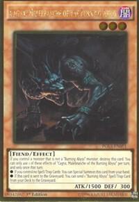 Cagna, Malebranche of the Burning Abyss - Premium Gold: Infinite Gold YuGiOh trading card