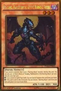 Draghig, Malebranche of the Burning Abyss - Premium Gold: Infinite Gold (PG3) #PGL3-EN053 - Rare YuGiOh Trading Card