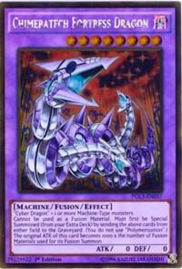 Chimeratech Fortress Dragon - Premium Gold: Infinite Gold YuGiOh trading card