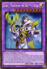 Dante, Pilgrim of the Burning Abyss trading card from Premium Gold: Infinite Gold Dante, Pilgrim of the Burning Abyss - Premium Gold: Infinite Gold YuGiOh trading card