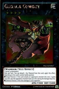 Gagaga Cowboy - Premium Gold: Infinite Gold (PG3) #PGL3-EN067 - Rare YuGiOh Trading Card
