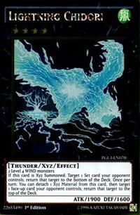 Lightning Chidori - Premium Gold: Infinite Gold (PG3) #PGL3-EN070 - Rare YuGiOh Trading Card