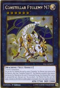 Constellar Ptolemy M7 - Premium Gold: Infinite Gold YuGiOh trading card