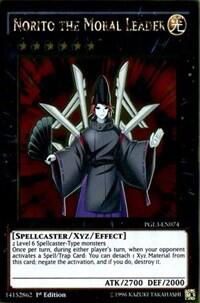 Norito the Moral Leader - Premium Gold: Infinite Gold (PG3) #PGL3-EN074 - Rare YuGiOh Trading Card