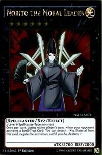 Norito the Moral Leader - Premium Gold: Infinite Gold YuGiOh trading card