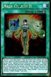 Mask Change II - Premium Gold: Infinite Gold (PG3) #PGL3-EN086 - Rare YuGiOh Trading Card