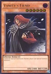 Vanity's Fiend (UTR) - OTS Tournament Pack 1 (OP01) #OP01-EN002 - Ultimate Rare YuGiOh Trading Card