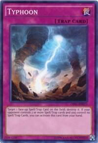 Typhoon - OTS Tournament Pack 1 (OP01) #OP01-EN013 - Super Rare YuGiOh Trading Card
