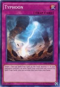 Typhoon trading card from OTS Tournament Pack 1 Typhoon - OTS Tournament Pack 1 YuGiOh trading card
