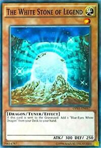 The White Stone of Legend - OTS Tournament Pack 1 (OP01) #OP01-EN017 - Common / Short Print YuGiOh Trading Card