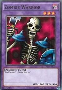 Zombie Warrior trading card from OTS Tournament Pack 1 Zombie Warrior - OTS Tournament Pack 1 YuGiOh trading card