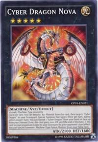 Cyber Dragon Nova trading card from OTS Tournament Pack 1 Cyber Dragon Nova - OTS Tournament Pack 1 YuGiOh trading card