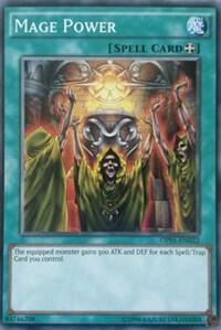 Mage Power trading card from OTS Tournament Pack 1 Mage Power - OTS Tournament Pack 1 YuGiOh trading card