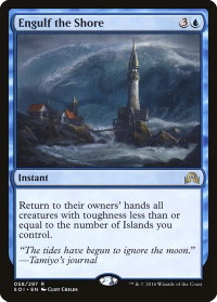 Engulf the Shore - Shadows over Innistrad (SOI) #58 - Rare Magic: The Gathering Trading Card