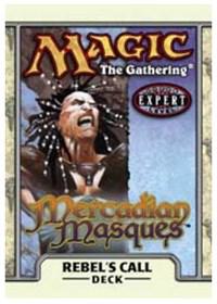 Mercadian Masques Theme Deck - Rebel's Call trading card from Mercadian Masques Mercadian Masques Theme Deck - Rebel's Call - Mercadian Masques Magic: The Gathering trading card
